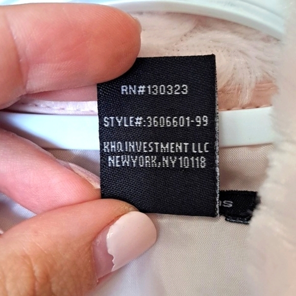 Calvin Klein baby 6-9months white plush jacket button-up super soft dress formal - Picture 5 of 9